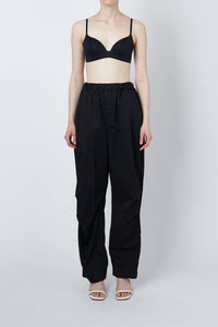 Cotton roll up trousers