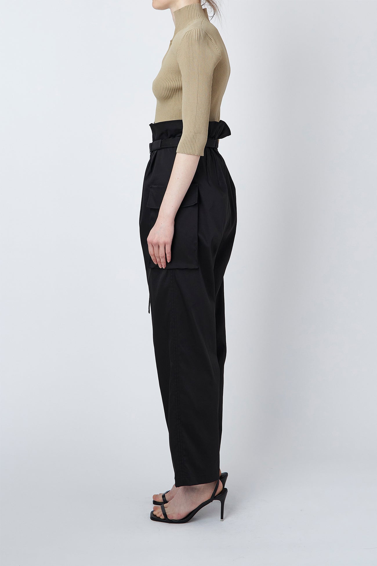 High Rise Band Pants