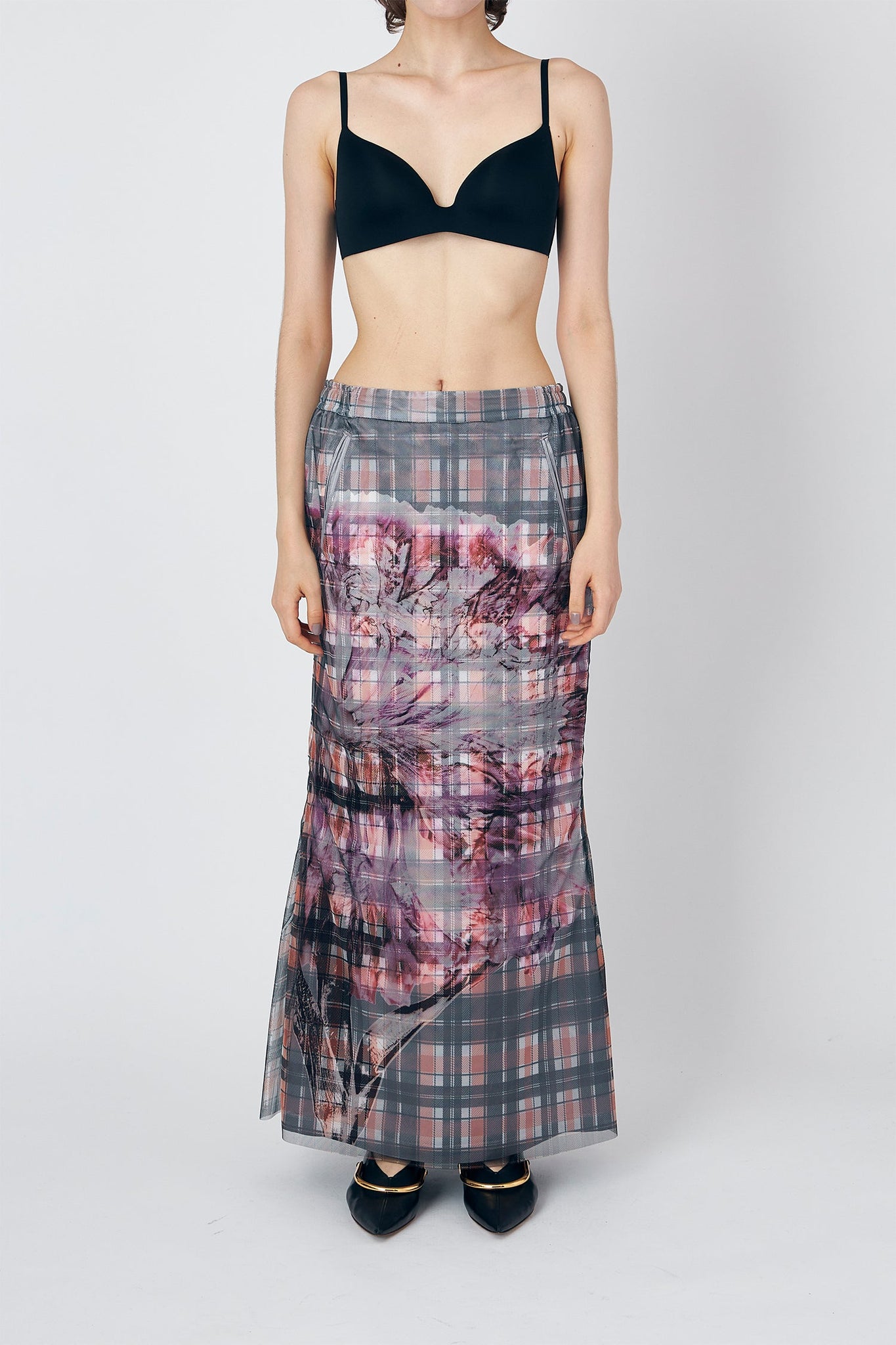 LAYERED LONG SKIRT