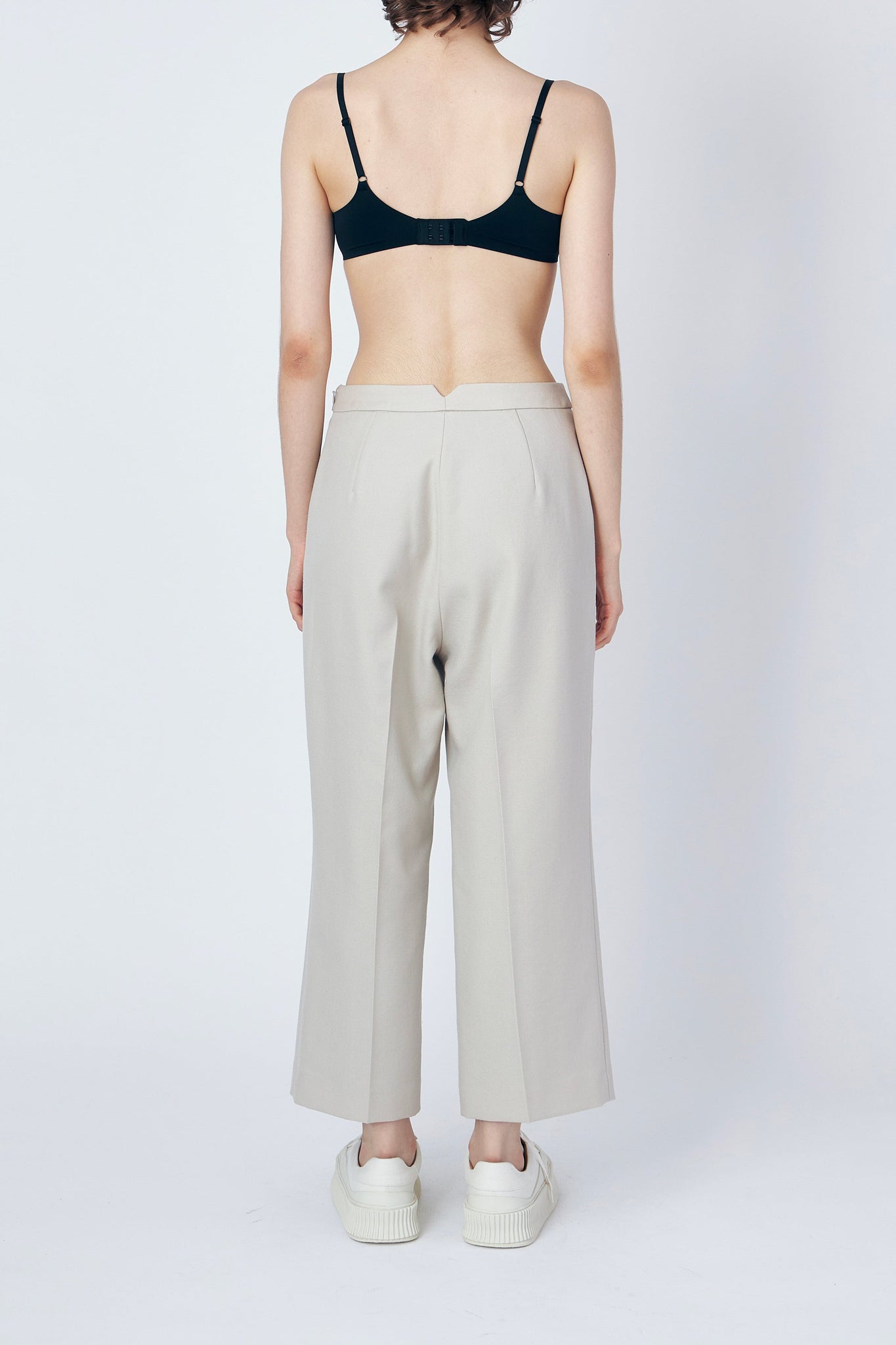 Cropped Flare Pants