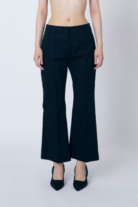 HIGH WAIST CROPPED TROUSER