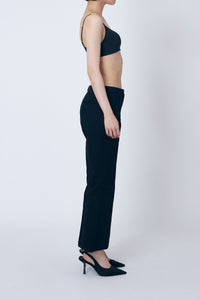 HIGH WAIST CROPPED TROUSER