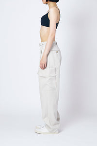 WOOL LIKE BAND TROUSER