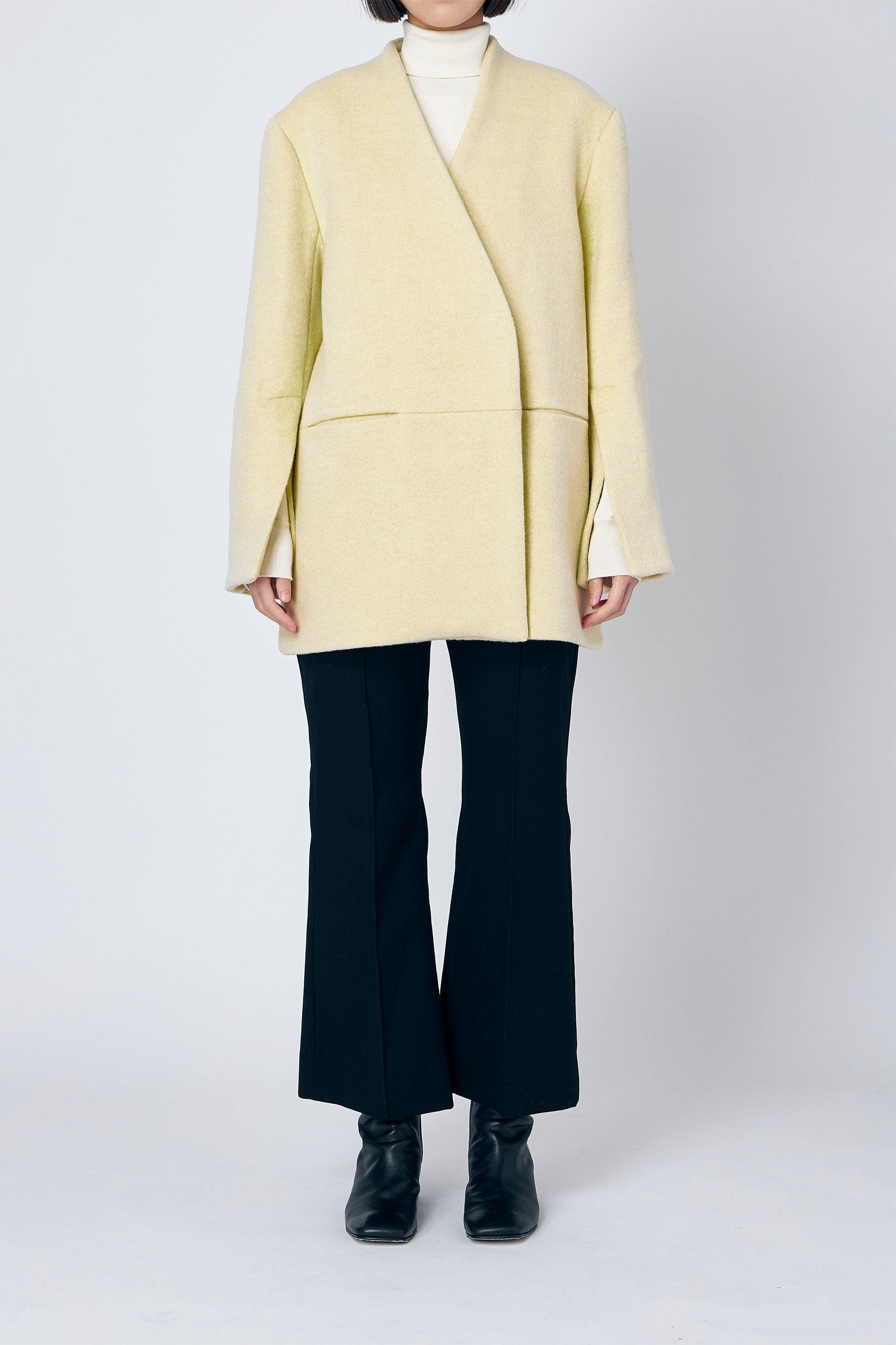 STAND FALL COLLAR COAT – ATELIERMO