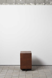 WOODEN DESK　SINGLE PEDESTAL