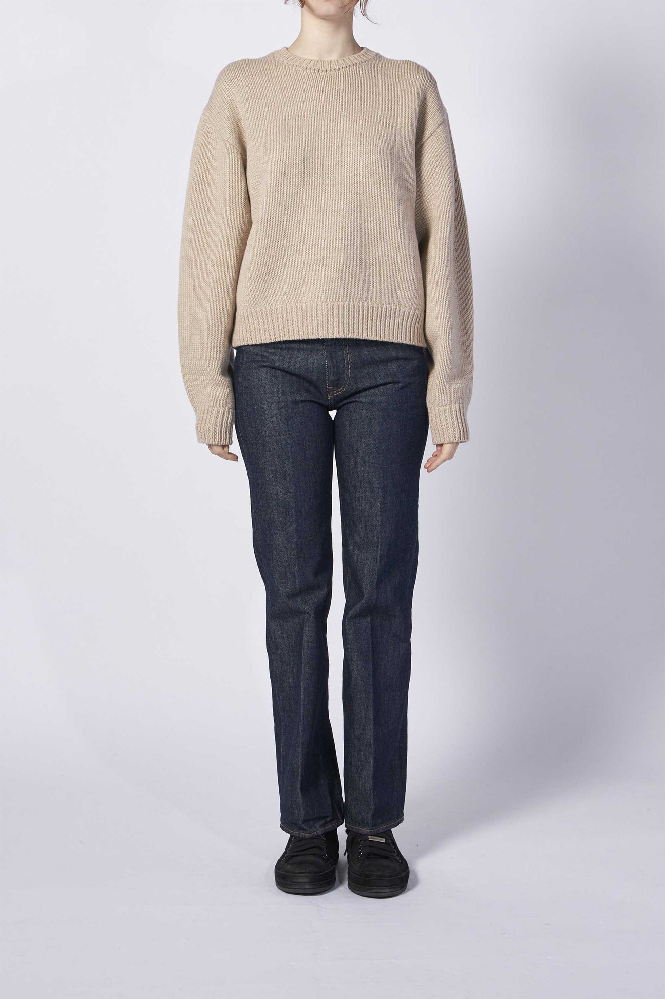 WOOL SOFT CORD KNIT P/O