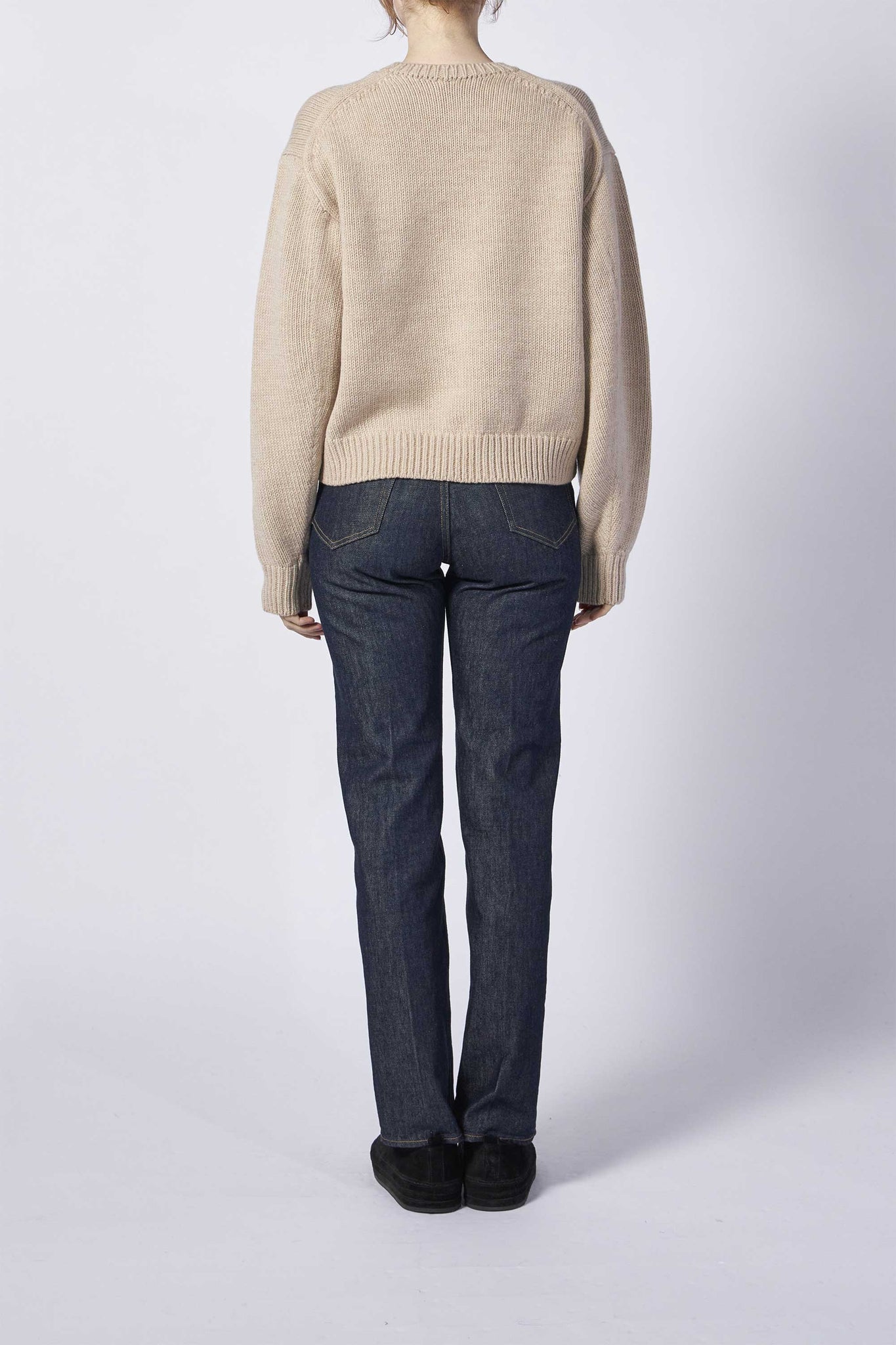 WOOL SOFT CORD KNIT P/O