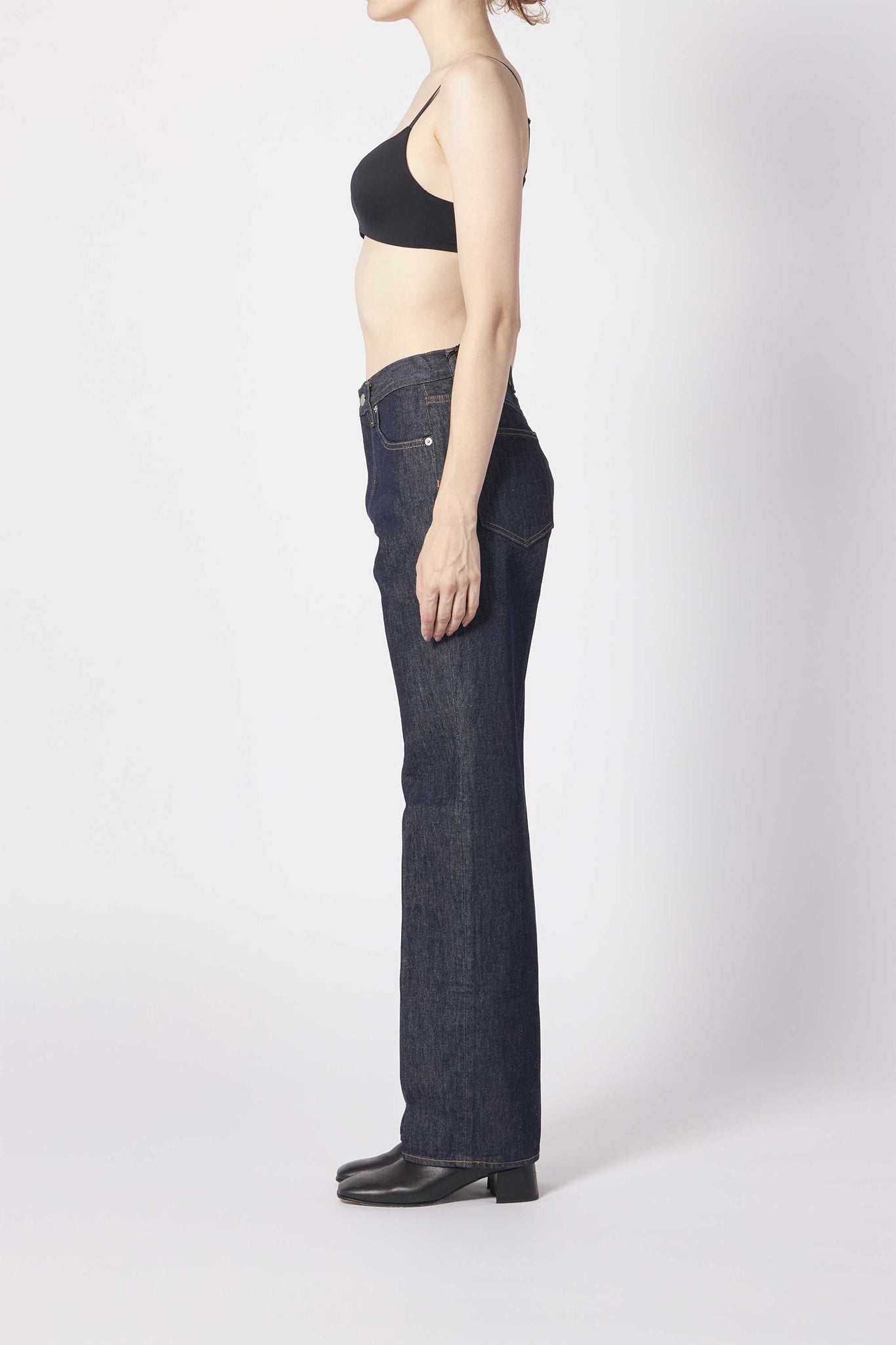 HARD TWIST DENIM 5P PANTS